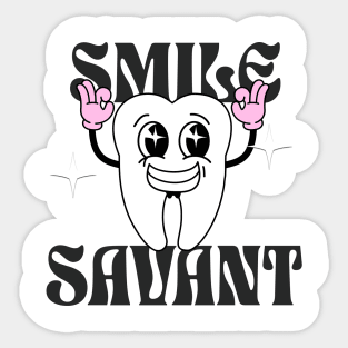 Smile Savant 1 Sticker